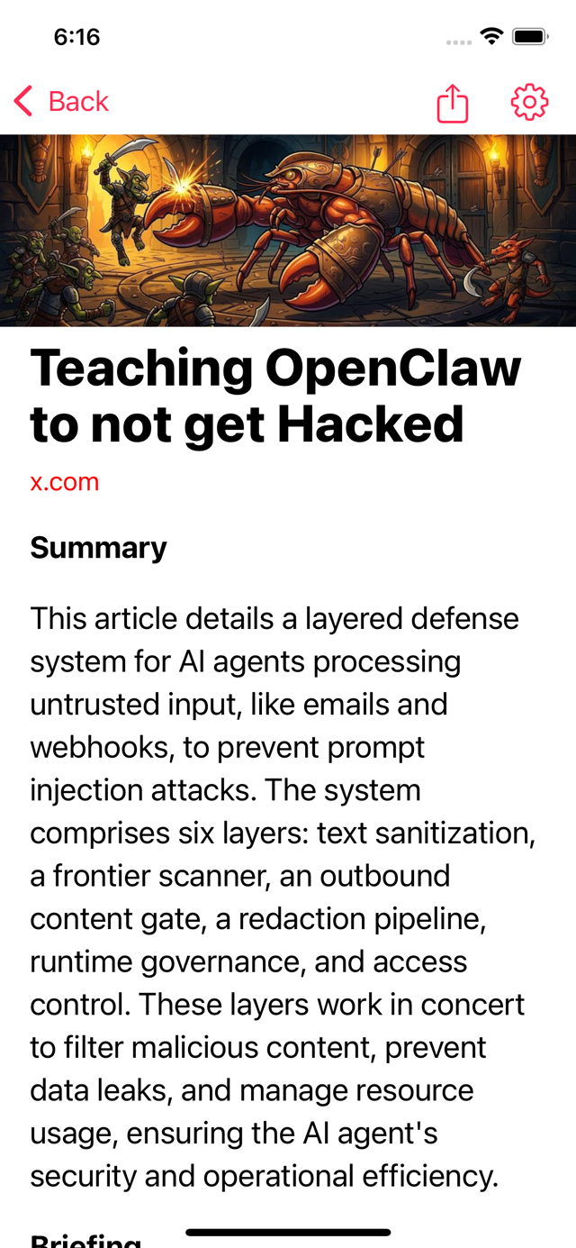 VoiceView app screenshot